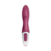 SATISFYER HEATED AFFAIR VIBRATORE FEMMINILE RABBIT IN SILICONE CON APP SMARTPHONE