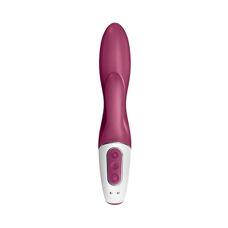 SATISFYER HEATED AFFAIR VIBRATORE FEMMINILE RABBIT IN SILICONE CON APP SMARTPHONE