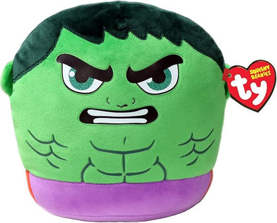 TY Collection - Squishy Beanies Collezione Marvel Hulk 22 cm