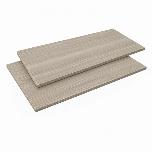 Coppia Ripiani di Legno per Armadio di Colore Olmo