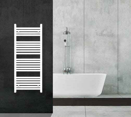 Scaldasalviette termoarredo 120x55 bianco interasse 50 cm IDRAULICO