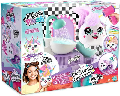 Rocco Giocattoli - Airbrush Plush Ciuffamici Parrucchiere