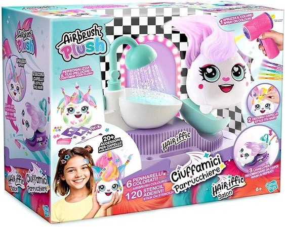 Rocco Giocattoli - Airbrush Plush Ciuffamici Parrucchiere