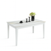 Tavolo Capella con gambe in ferro, piano in ceramica e allunghe in MDF 160/400 x 90 x h 75 cm