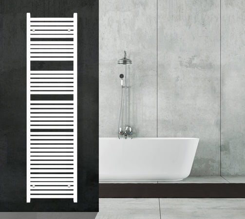 Scaldasalviette termoarredo 180x55 bianco interasse 50 cm IDRAULICO