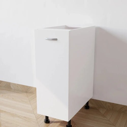 Mobile Base per Cucina compreso di Anta di Colore Bianco