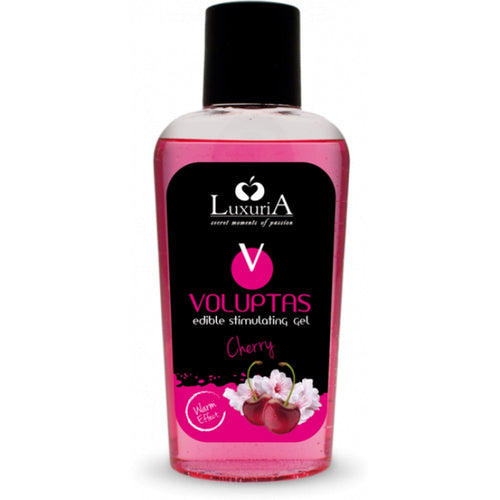 Luxuria Voluptas Gel Stimolante Edibile Effetto Calore - Cherry 100 ml