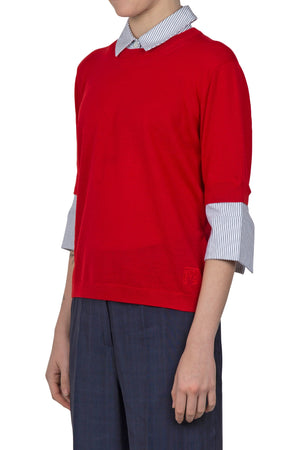 Semi-Couture Semi Couture - Maglia - 450809 - Rosso da donna