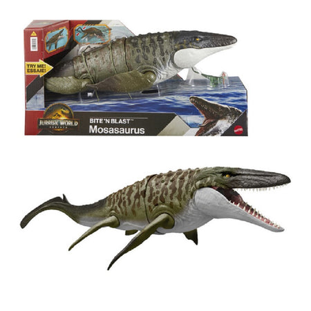 Mattel - Jurassic World Rebirth Mosasauro Morso Letale