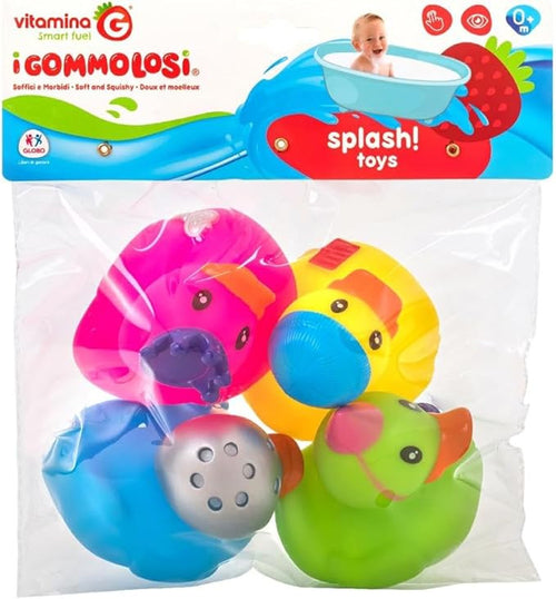 Globo - Gommolosi Paperelle colorate in Gomma GL-05368