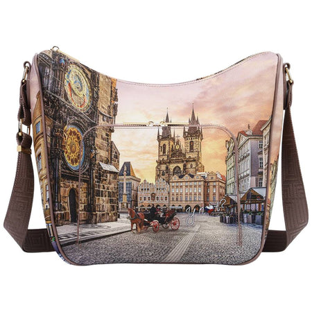 YNot borsa a tracolla ASTRO CLOCK YES646F6