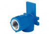 Gomito coprax con staffa flangiato 20x1/2 F K83