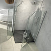 Cabina doccia Angolare Giglio 2 Ante Cristallo 8 mm Trasparente 70x120x195h