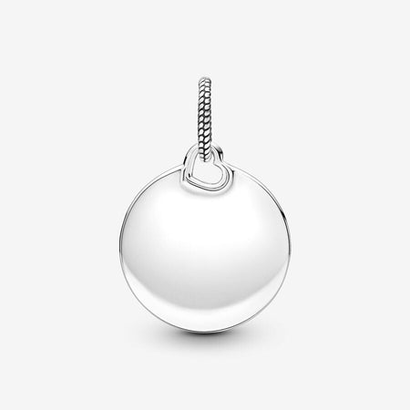 Pandora -  Charm Pendente Medaglia da incidere