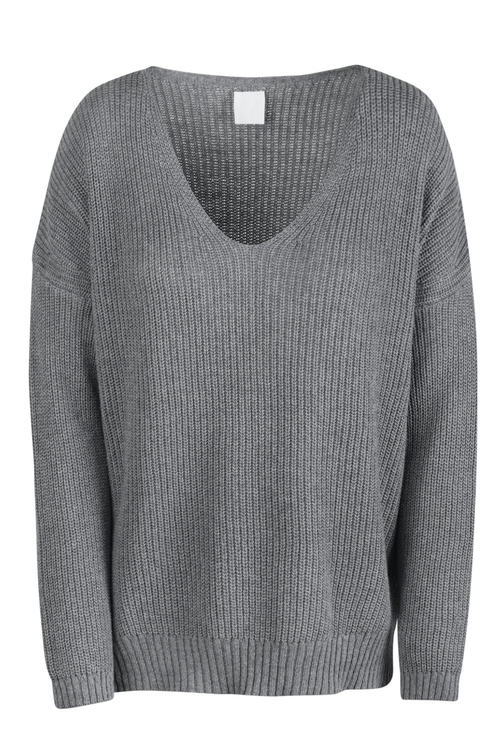LA FEMME BLANCHE La Femme Blanche - Maglia - 461399 - Grigio da donna