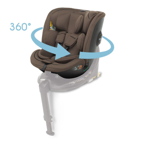 Foppapedretti - Seggiolino Auto Disk Grow i-size con Base Rotante