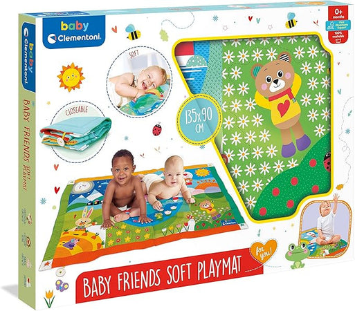 Baby Clementoni for You - Tappetino per Neonato Baby Friends 17802