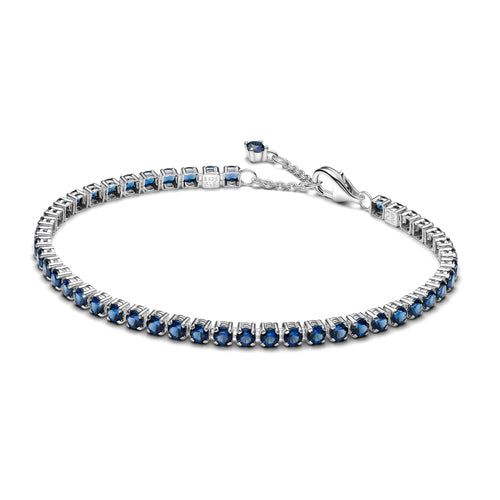 Pandora   Bracciale Tennis con Pietre Blu