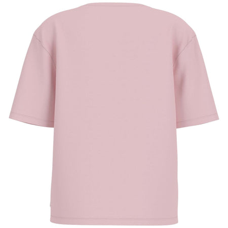 Guess Jeans t-shirt rosa con logo ricamato W5RI48 K8HM0 A61U T-shirt Guess Jeans