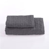 Via roma 60 Asciugamani coppia spugna 1+1  trendy  blu SS0206