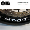 Scritte Adesive per interno Cerchi Ruote Moto compatibili con Yamaha MT-07