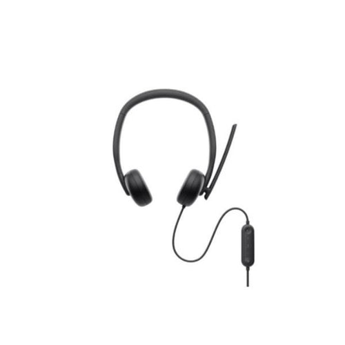 Dell wh3024 auricolare cablato a padiglione musica e chiamate usb tipo-c nero - WH3024-DWW