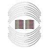 Strisce adesive cerchi ruote moto 17 compatibili con Moto Guzzi V100 Mandello