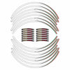 Strisce adesive cerchi ruote moto 17 compatibili con Moto Guzzi V100 Mandello