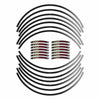 Strisce adesive cerchi ruote moto 17 compatibili con Moto Guzzi V100 Mandello