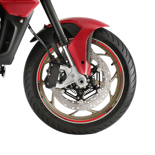 Strisce adesive cerchi ruote moto 17 compatibili con Moto Guzzi V100 Mandello