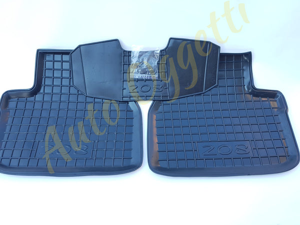 Tappetini di gomma per Peugeot 208 (2012+...)