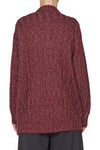 LA FEMME BLANCHE La Femme Blanche - Cardigan - 441809 - Bordeaux da donna