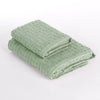Via roma 60 Asciugamani coppia spugna 1+1  trendy  blu SS0206