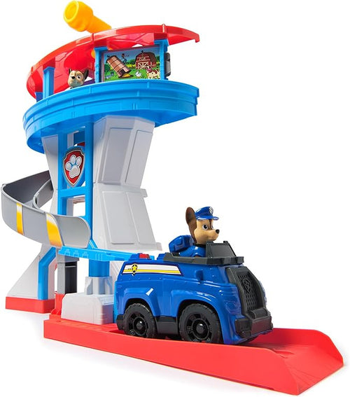 Spin Master - Paw Patrol Quartier Generale con Lanciatore per Veicoli