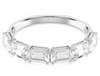 SWAROVSKI - Bracciale rigido Millenia Taglio ottagonale, Bianco, Placcato rodio