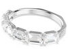 SWAROVSKI - Bracciale rigido Millenia Taglio ottagonale, Bianco, Placcato rodio