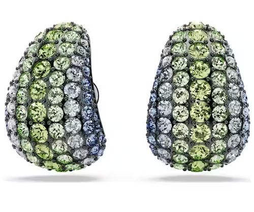 SWAROVSKI  -  Orecchini pendenti Sublima Taglio Round, Piccoli, Multicolore, Placcato rutenio