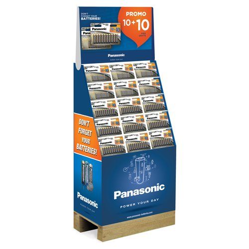 Espositore batterie panasonic floor - 5410853059738