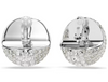 SWAROVSKI  -  Orecchini a clip Sublima Bianchi, Placcato rodio