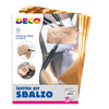 12 Lastrine Alluminio/Rame 20X30Cm 113/4 Deco