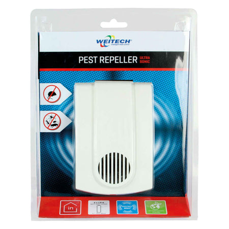 Repellente ultrasuoni per topi, ratti, scarafaggi, ragni ed insetti striscianti 60 mtq