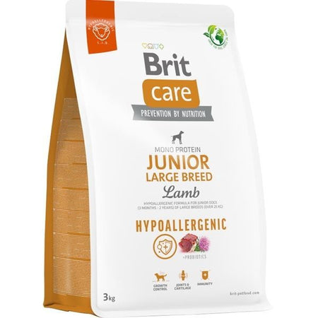 Brit Care Hypoallergenic Junior Large Breed Agnello e Riso