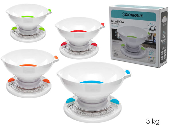 Bilancia da cucina 3kg.