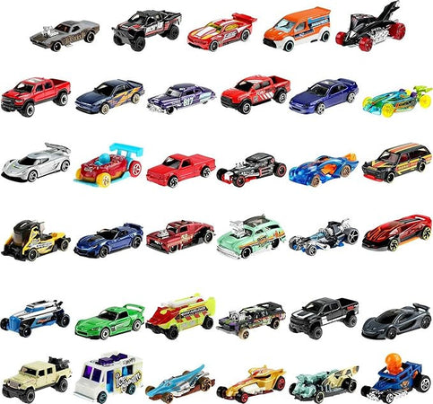Hot Wheels - Confenzione da 50 Macchinine in scala 1:64