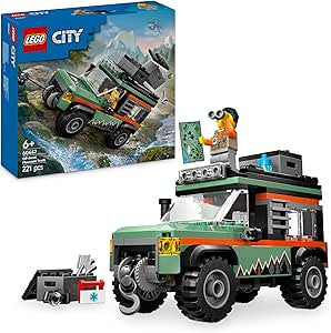 Lego City - Jeep Fuoristrada di Montagna 4x4 60447