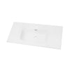 Lavabo ad Incasso in Ceramica Bianco Lucido per Mobili Bagno