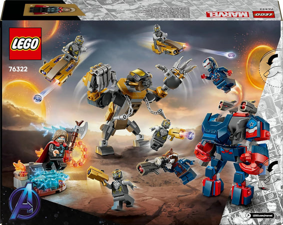 Lego Marvel - Endgame Thor Contro Chitauri Avengers 76322