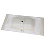 Lavabo ad Incasso in Ceramica Bianco Lucido per Mobili Bagno