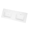 Lavabo ad Incasso in Ceramica Bianco Lucido per Mobili Bagno