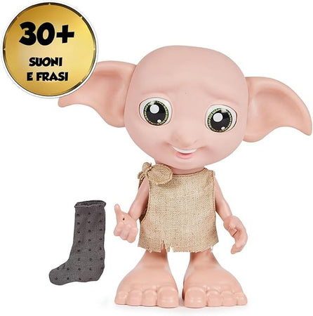 Harry Potter - Elfo Interattivo Magical Dobby con Calzino